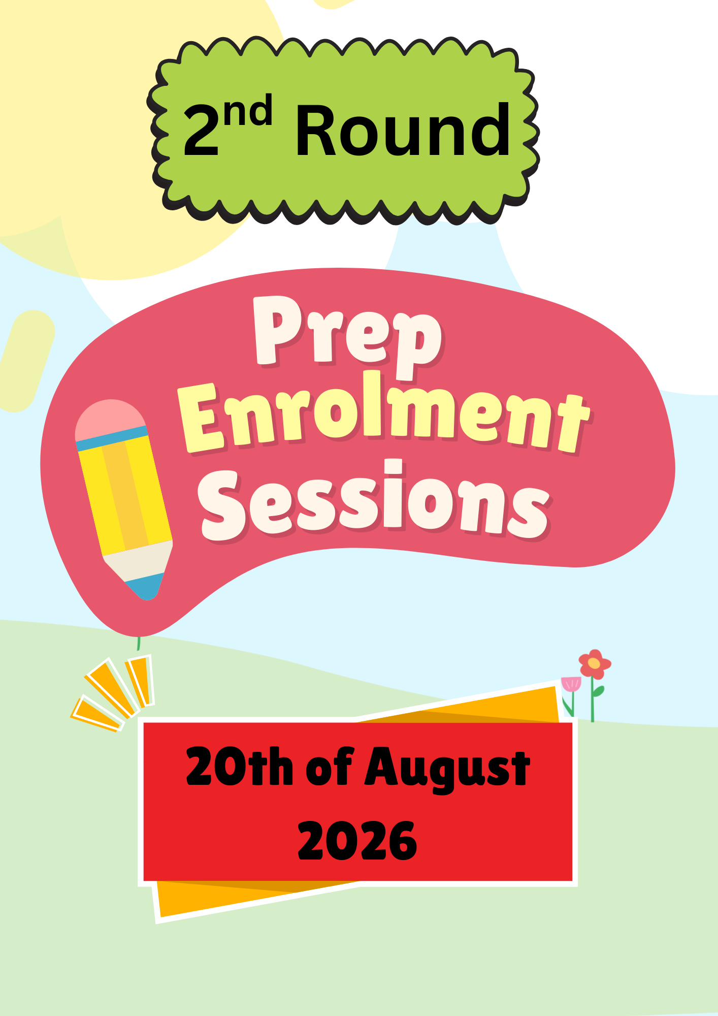 2nd Round of Prep Enrolment Sessions 2026